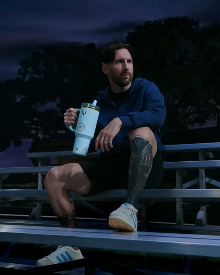 Stanley x Messi Flip Straw Tumbler 40 oz |  Limited Edition
