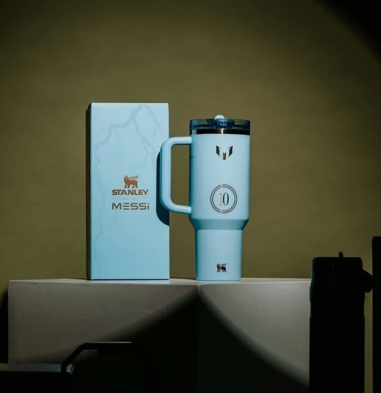 Stanley x Messi Flip Straw Tumbler 40 oz |  Limited Edition