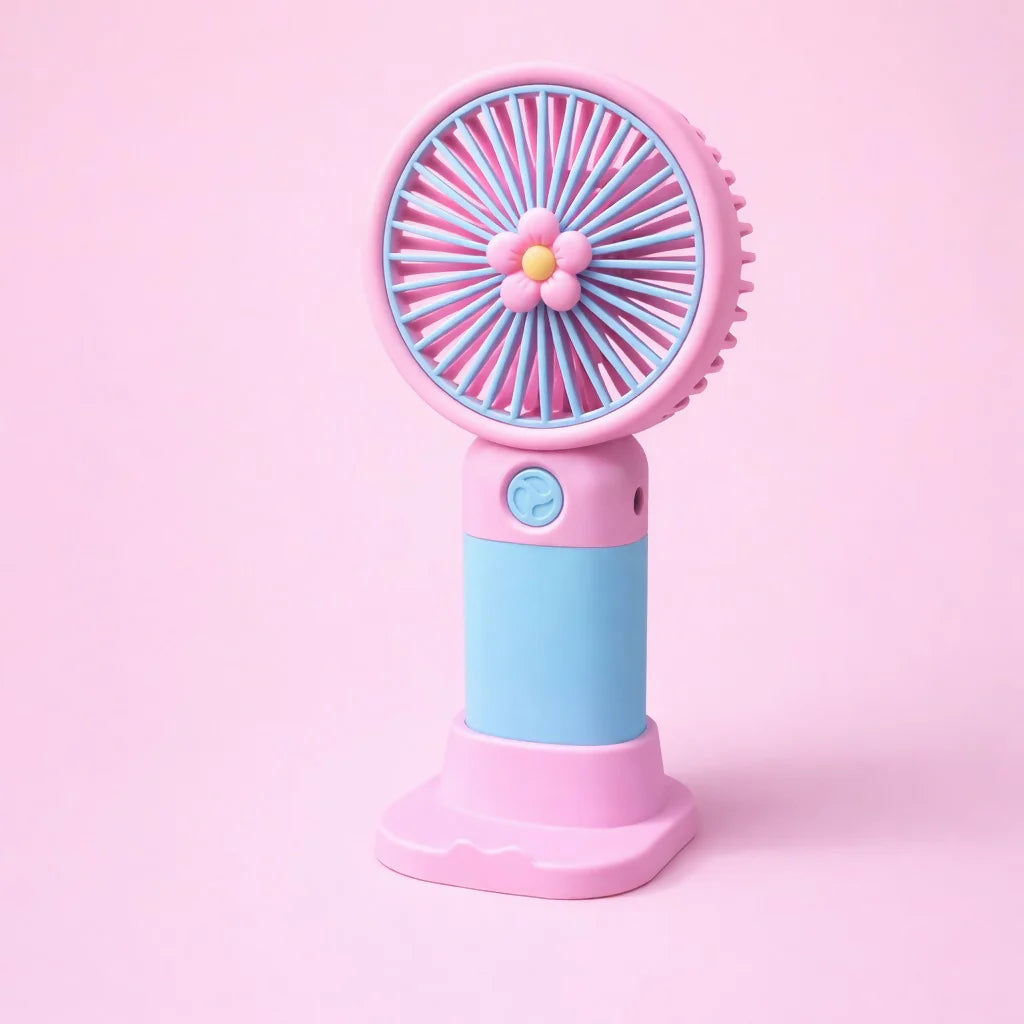 Mini Portable Table Fan for Desk | USB Rechargeable Personal Cooling Fan