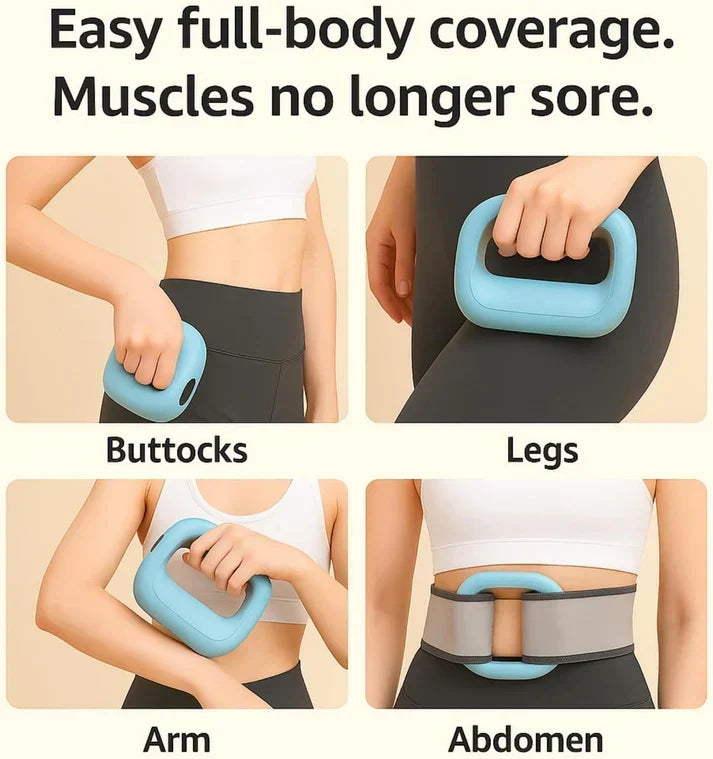 Smart Fat Burning EMS Waist Trainer Belt – Rechargeable Abdominal Muscle Stimulator