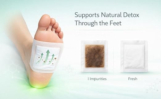 Herbal Detox Foot Patches – 20 Pack