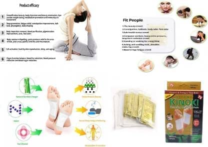 Herbal Detox Foot Patch – Overnight Wellness Relaxation Pads