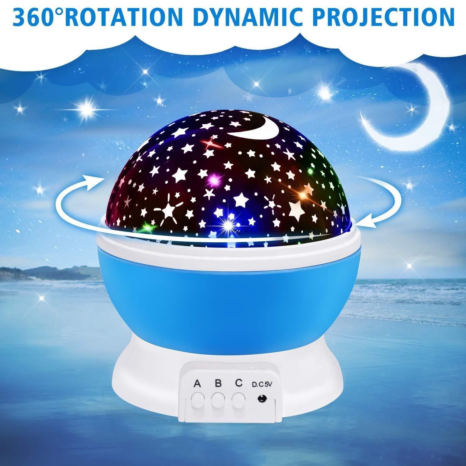 CosmoGlow Star Projector Night Light