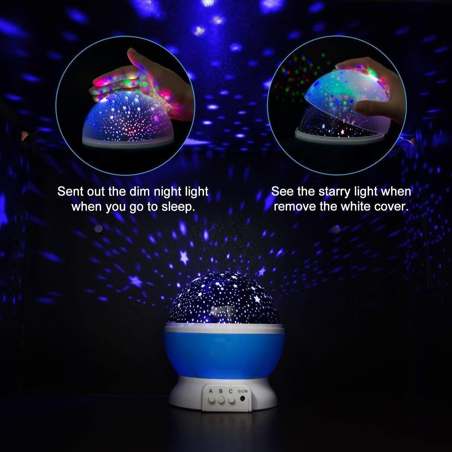 CosmoGlow Star Projector Night Light