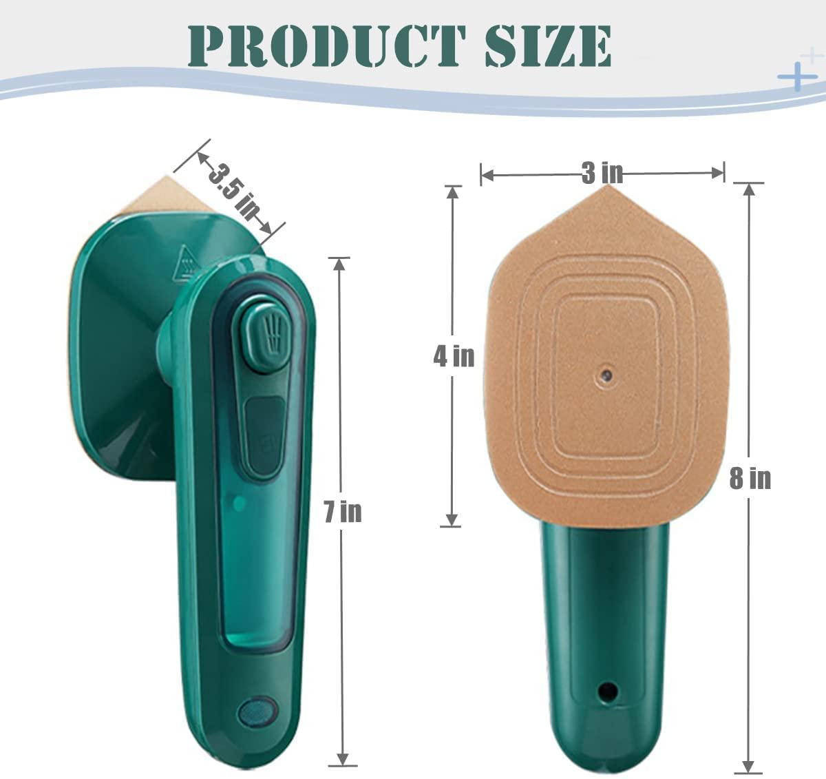 Portable Mini Handheld Garment Steamer & Iron (Dry & Wet Use)