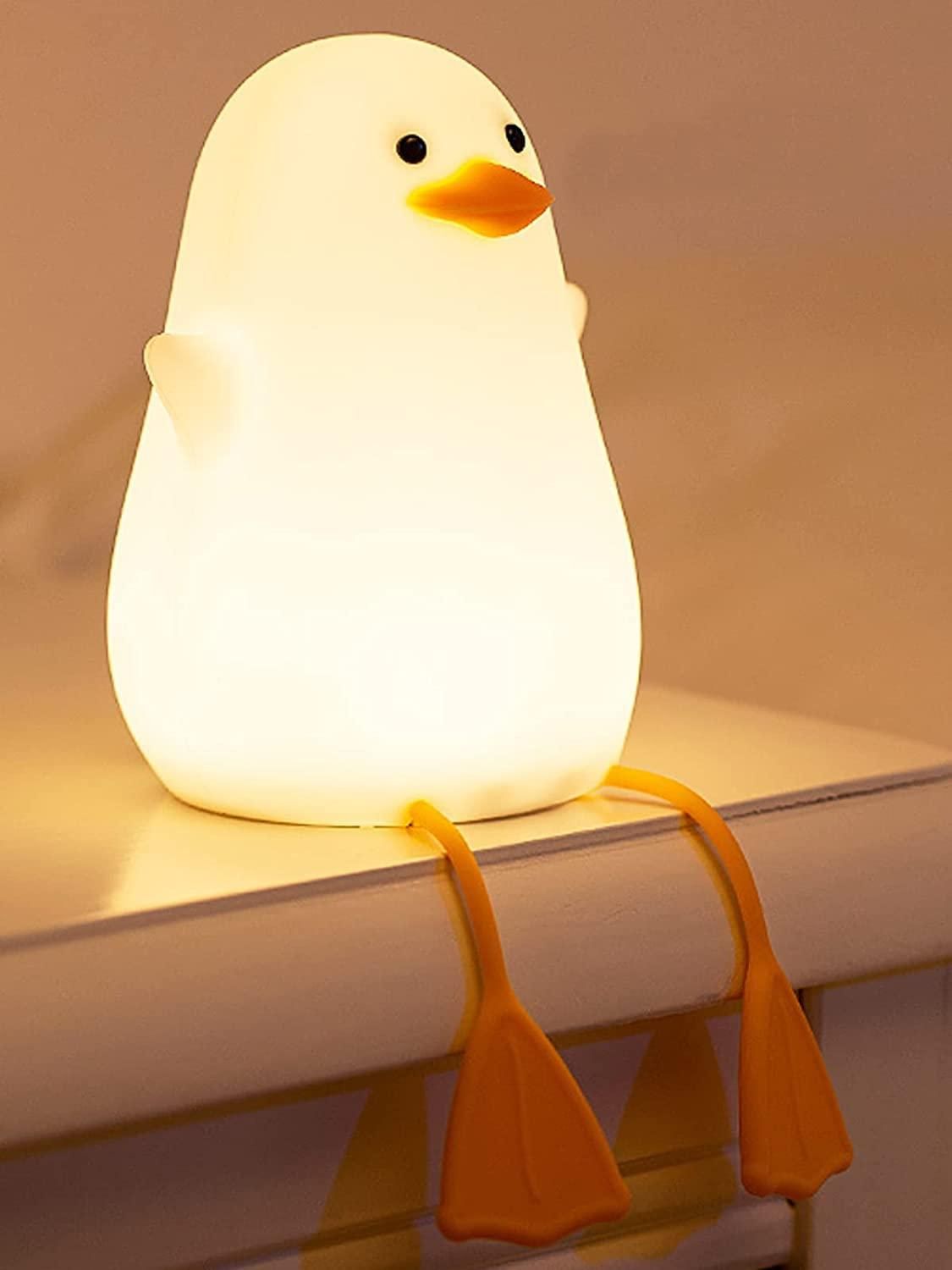 Duck Night Light Lamp – Soft Glow Nursery Companion