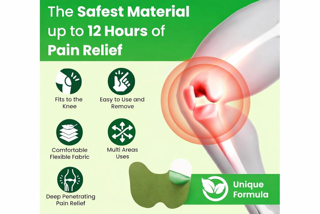 Herbal Knee Pain Relief Patches Arthritis Inflammation Patch Sticker