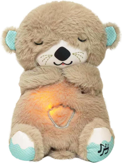 Breathing Teddy Bear with Soothing Music – Comfort Plush Toy