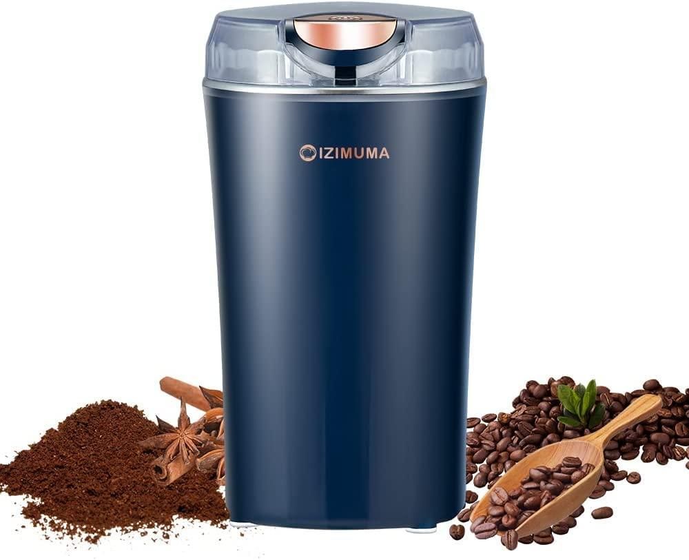 Compact Electric Coffee & Spice Grinder – Stainless Steel Blades