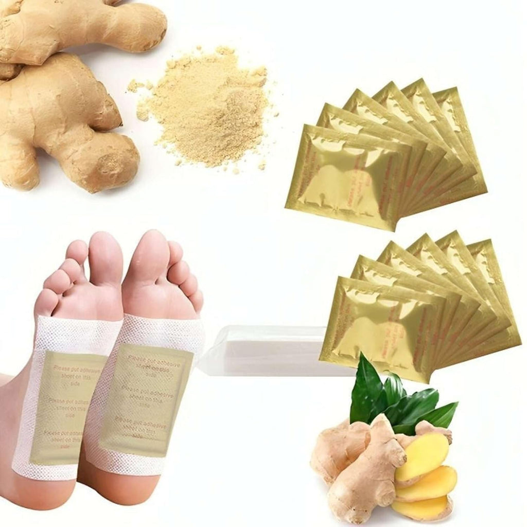 Herbal Detox Foot Patch – Overnight Wellness Relaxation Pads