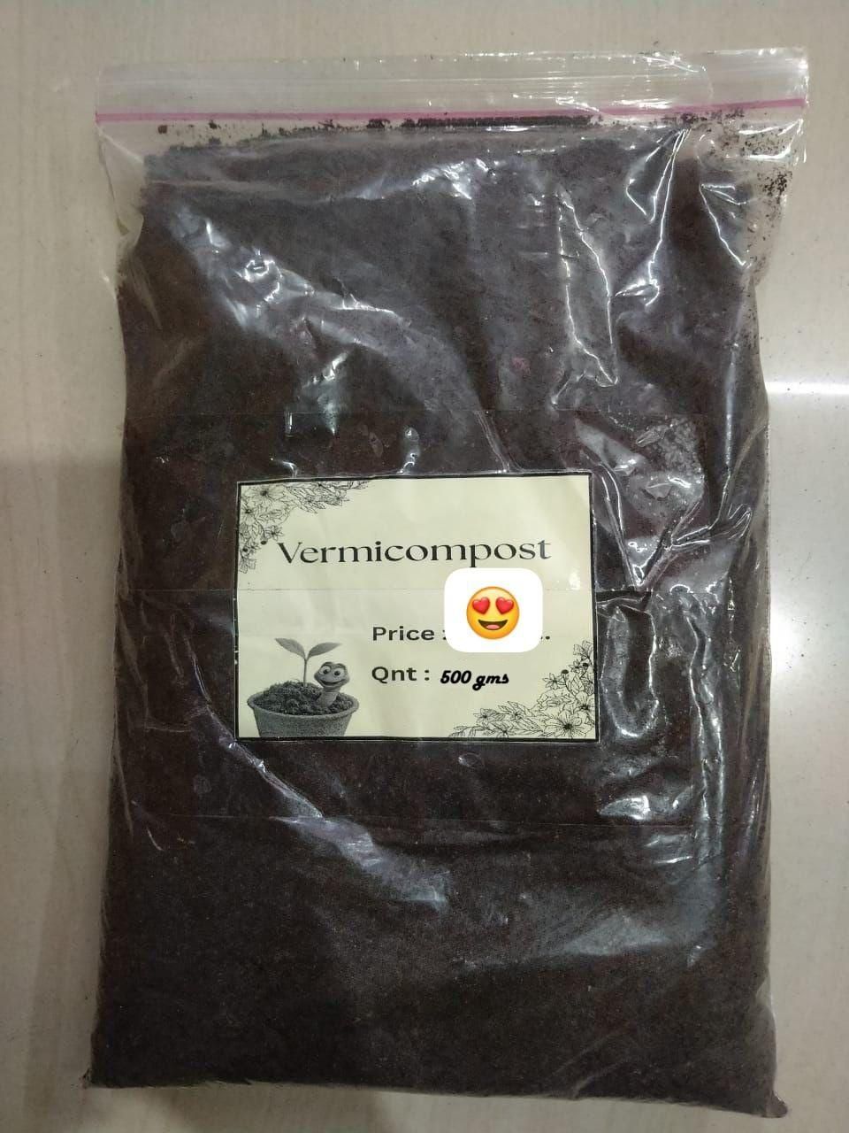 Organic Vermicompost – Natural Plant Booster (400gm)