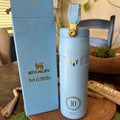Messi x Stanley 1913 IceFlow Flip Straw 2.0 Bottle - Messi Striker Blue