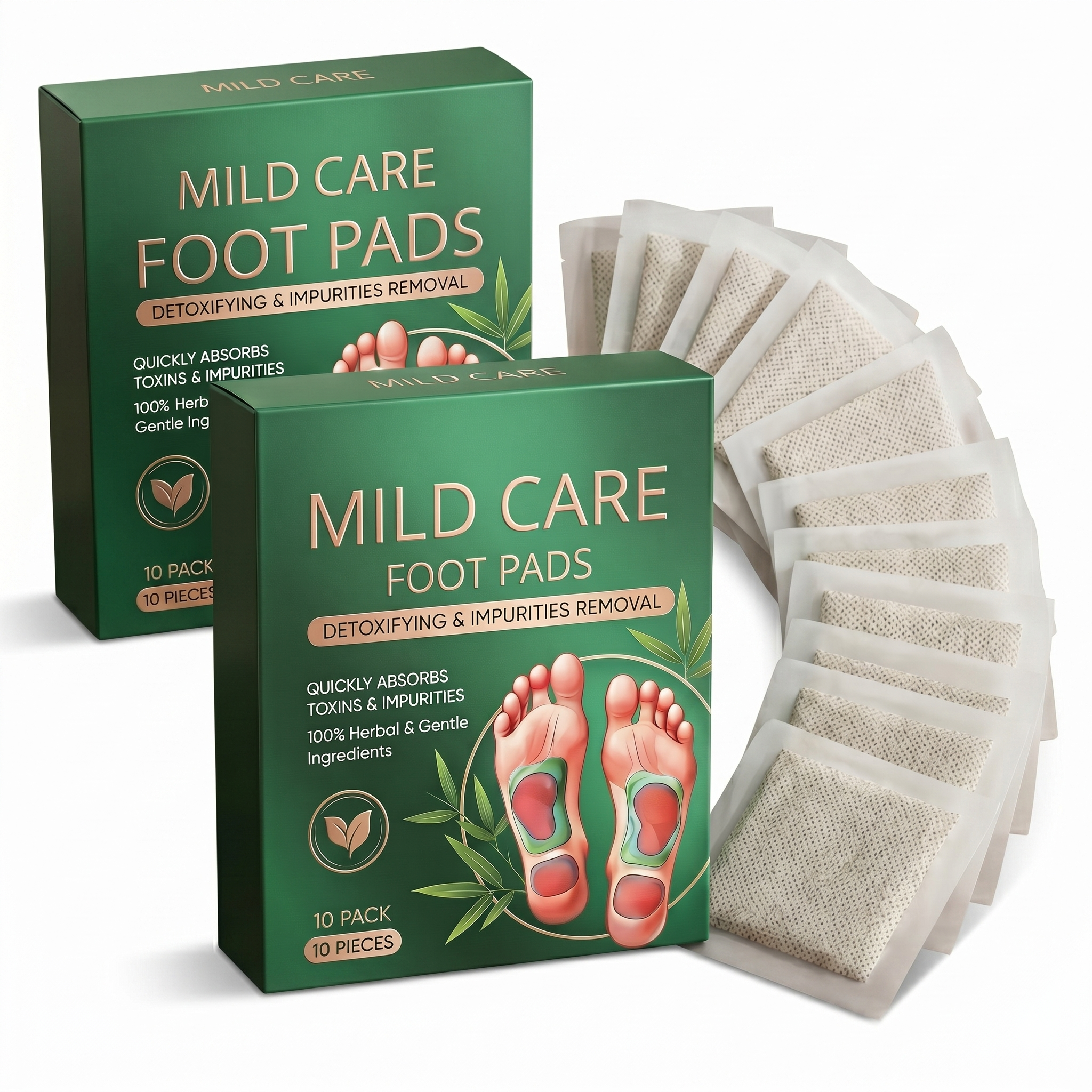 Herbal Detox Foot Patches – 20 Pack
