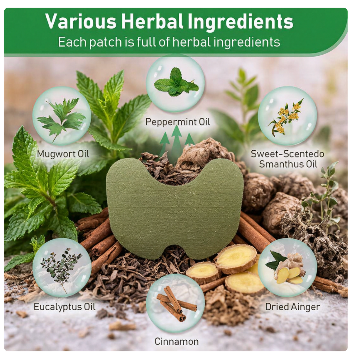 Herbal Knee & Joint Pain Relief Patches