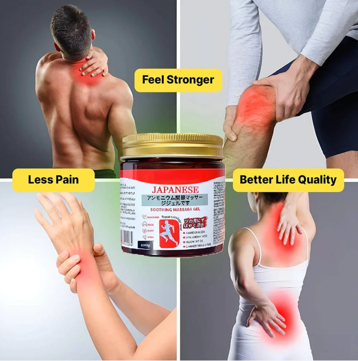 Japanese Instant Pain Relief Gel (Buy 1 Get 1)