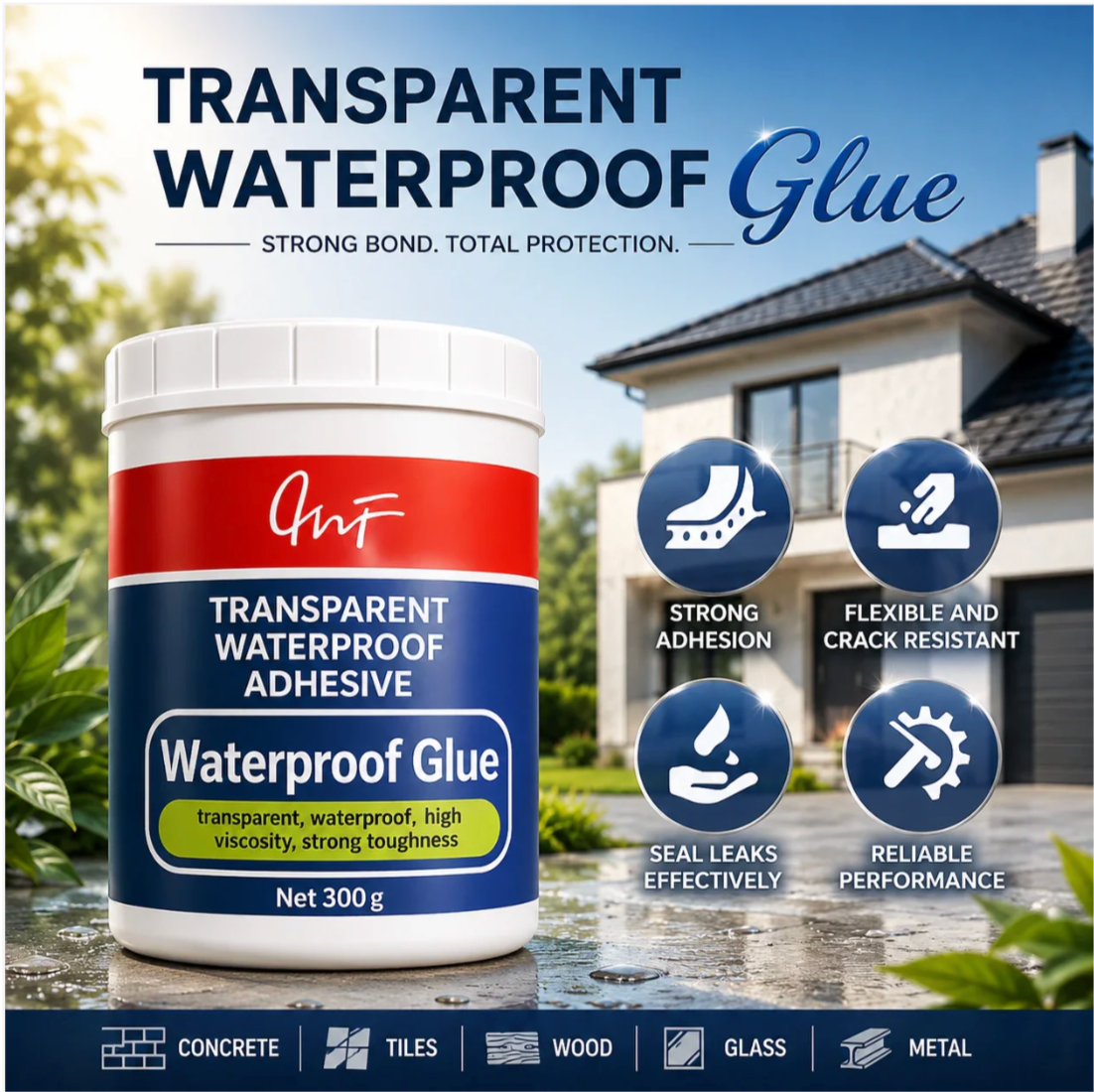 Instant Waterproof Leak Repair Solution (Buy 1 Get 1 )