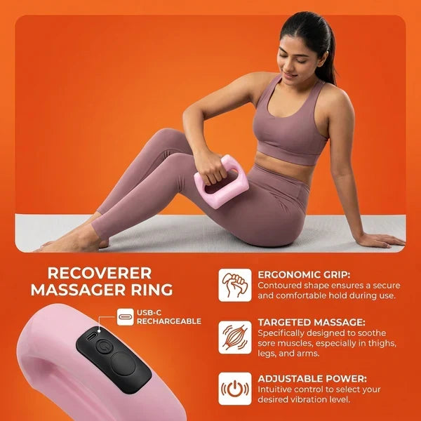 Smart Fat Burning EMS Waist Trainer Belt – Rechargeable Abdominal Muscle Stimulator