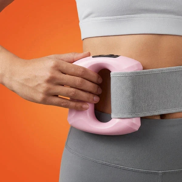 Smart Fat Burning EMS Waist Trainer Belt – Rechargeable Abdominal Muscle Stimulator