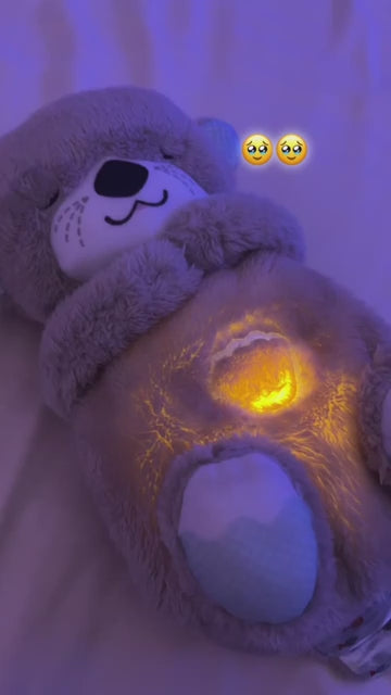 Breathing Teddy Bear with Soothing Music – Comfort Plush Toy